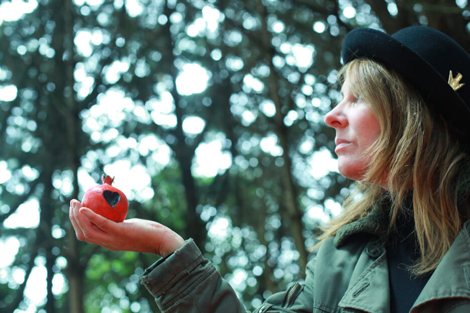 portrait image of Orla de Bri - pomegranate Offering